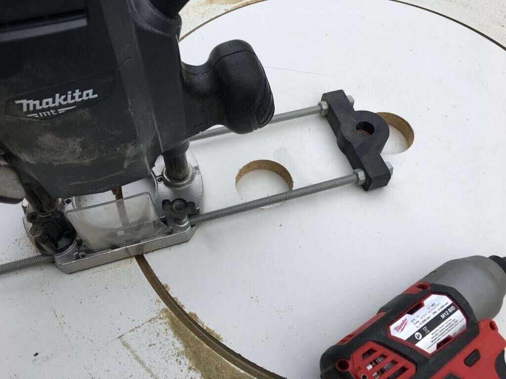 Circle Jig for Makita M3601G-MT Router Fully Adjustable