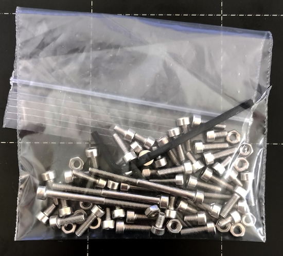 Acrylic Panel Set and hardware P1P Lite Enclosure Panels