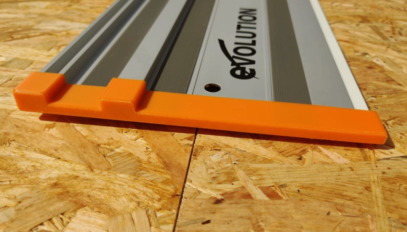 Evolution Plunge Saw Track Rail End Cap Protector